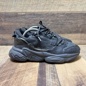 Adidas Ozweego Triple Black Athletic Sneakers Size 5 Women / 4 Men